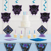 Unique BLACK PANTHER DECORATING KIT Party Decoration 29691-UN