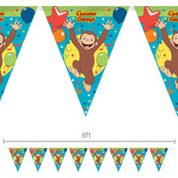 Unique CURIOUS GEORGE DECORATION KIT (7 PK ) Party Decor 59270-UN