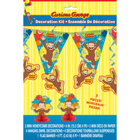 Unique CURIOUS GEORGE DECORATION KIT (7 PK ) Party Decor 59270-UN