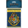 Unique HARRY POTTER INVITATIONS HOGWARTS CREST (8 PK) Invitations 59114-UN