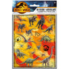 Unique JURASSIC WORLD 3 STICKER SHEET (4 PK) Novelties 43519-UN