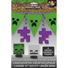 Unique MINECRAFT DECORATION KIT (7 PK) Party Decor 79428-UN