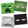 Unique MINECRAFT PAPER MASKS (8 PK) Novelties 79359-UN