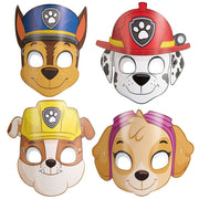 Unique PAW PATROL PARTY MASKS (8 PK) Novelties 48431-UN