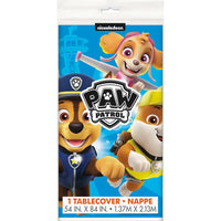 Unique PAW PATROL PLASTIC TABLE COVER 54 inch X 84 inch Table Covers 77423-UN