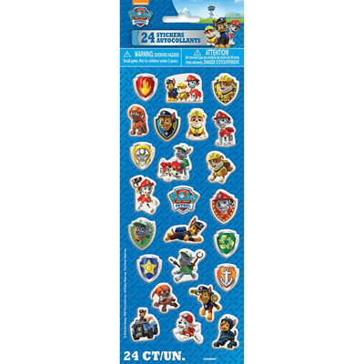 Unique PAW PATROL PUFFY STICKERS (24 PK) Novelties 48827-UN