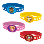 Unique PAW PATROL STRETCH BRACELETS (4 PK) Novelties 48381-UN