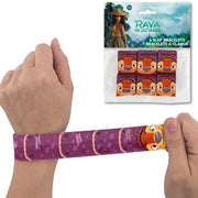 Unique RAYA & THE LAST DRAGON SLAP BRACELETS (6 PK) Novelties 78301-UN