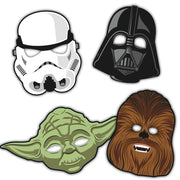 Unique STAR WARS CLASSIC PARTY MASKS (8 PK) Novelties 79281-UN