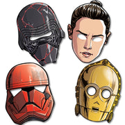 Unique STAR WARS EPISODE IX MASKS (8 PK) Party Decor 94319T-UN