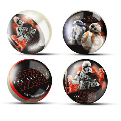 Unique STAR WARS EPISODE VIII BOUNCE BALL (4 PK) Novelties 59432-UN